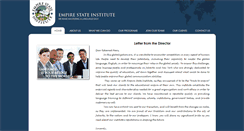 Desktop Screenshot of empirestateinstitute.com